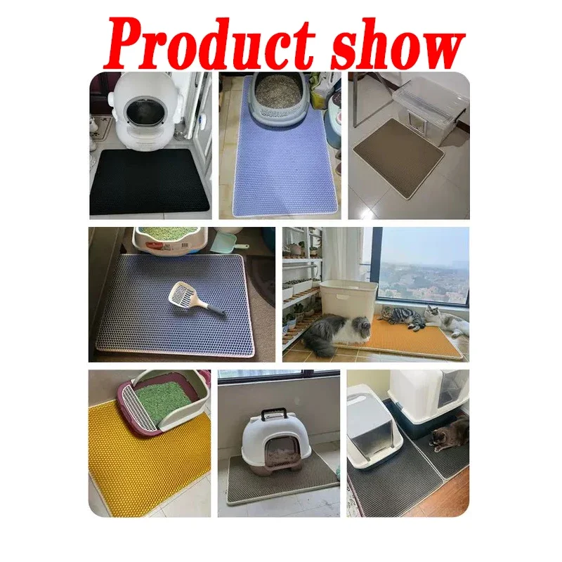 Large Size Cat Litter Mat Waterproof Pet Toilet Cat Litter Trapping Mat Non Slip Double Layer Cats Litter Box Pad Pet Product Large Size Cat Litter Mat Waterproof Pet Toilet Cat Litter Trapping Mat Non Slip Double Layer Cats Litter Box Pad Pet Product - Image 6