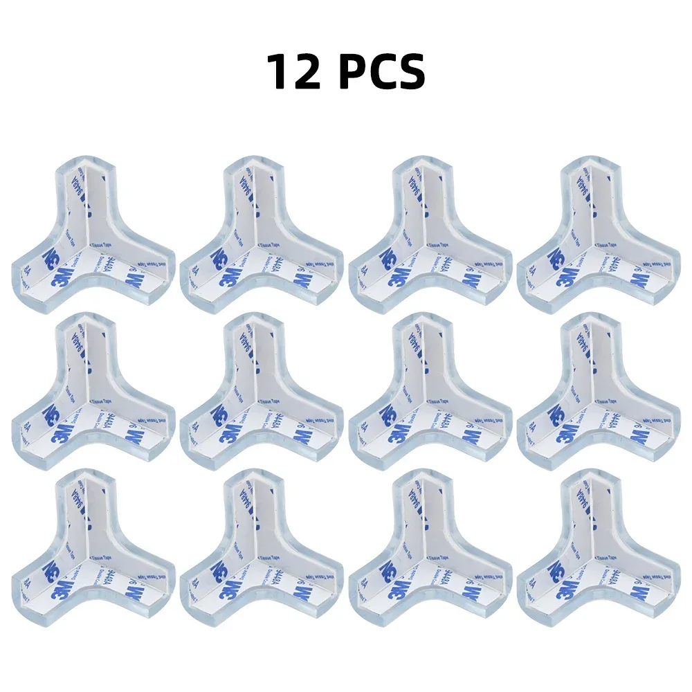 Baby Safety Silicone Table Corner Protector Furniture Edge Protection Cover Transparent Children Anti Collision Edge Guards Baby Safety Silicone Table Corner Protector Furniture Edge Protection Cover Transparent Children Anti Collision Edge Guards - Image 9