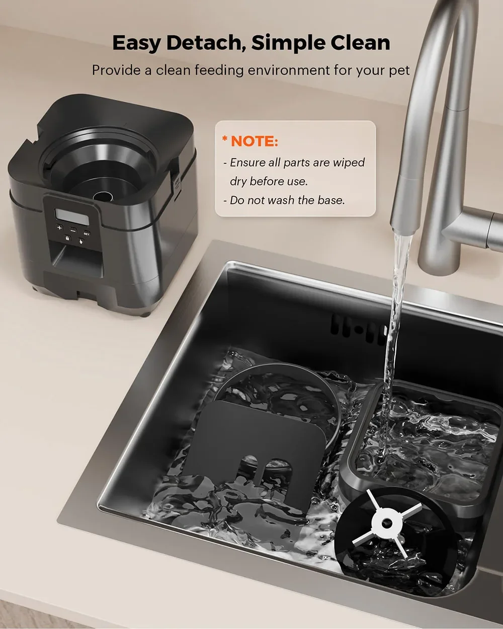 Smart Pet Feeder Automatic Cat Feeder Dog Slow Food Machine With Timed Quantitative Automatic Cat Food Dispenser Cat Dog Bowl Smart Pet Feeder Automatic Cat Feeder Dog Slow Food Machine With Timed Quantitative Automatic Cat Food Dispenser Cat Dog Bowl - Image 12