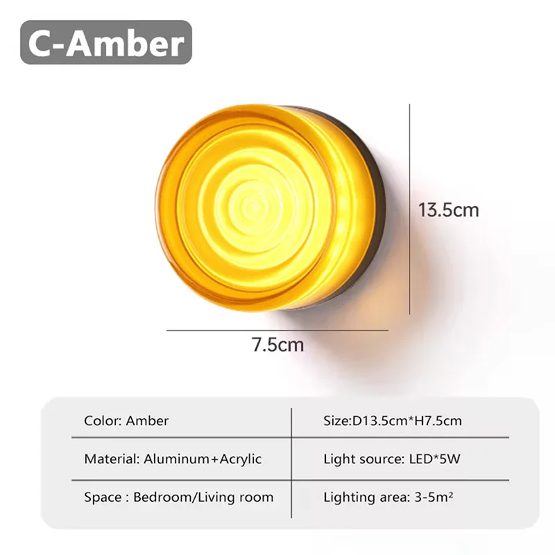 Nordic Led Wand Lampe Designer Kleine Wandleuchter Nacht Zimmer Dekor Licht Wohnzimmer Hotel Gang Rauch Grau Beleuchtung Leuchte Nordic Led Wand Lampe Designer Kleine Wandleuchter Nacht Zimmer Dekor Licht Wohnzimmer Hotel Gang Rauch Grau Beleuchtung Leuchte - Image 12