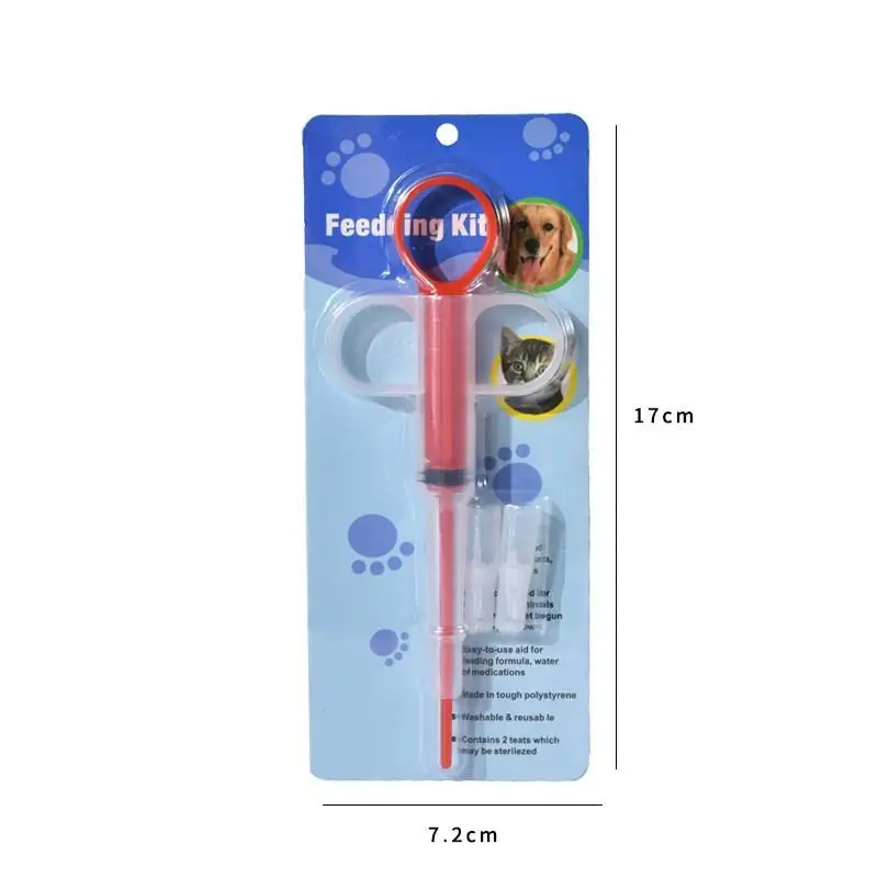 Haustier-Medikamentenspender Mit Weicher Spitze, Katzen- Und Hundemedizin-Spender Mit Ergonomischem Kolben, Kleintier-Fütterungswerkzeug Haustier-Medikamentenspender Mit Weicher Spitze, Katzen- Und Hundemedizin-Spender Mit Ergonomischem Kolben, Kleintier-Fütterungswerkzeug - Image 8