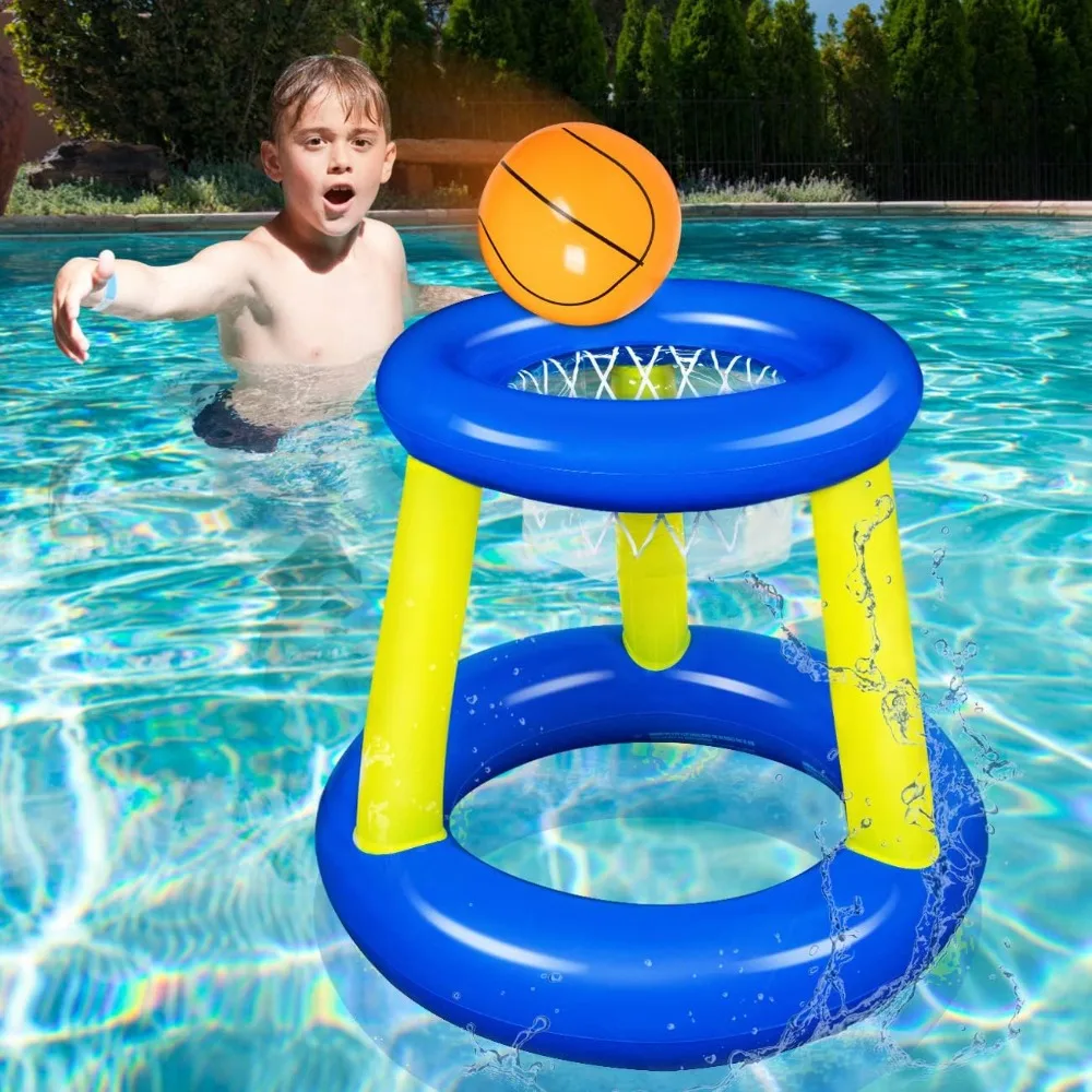 Explosionen Aufblasbarer Basketballständer, Interaktives Schießspielzeug, Aufblasbares Schwimmbadspielzeug Im Freien, Wasserspielzeug Für Den Außenbereich Explosionen Aufblasbarer Basketballständer, Interaktives Schießspielzeug, Aufblasbares Schwimmbadspielzeug Im Freien, Wasserspielzeug Für Den Außenbereich - Image 2