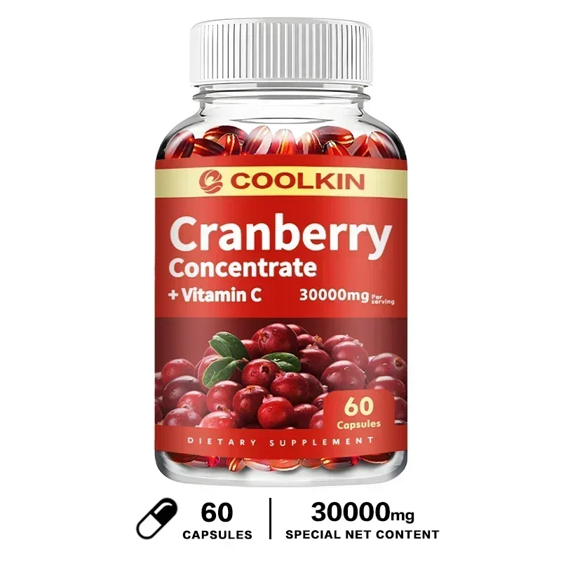 Cranberry - Urinary Tract Ut Cleanse &Amp; Bladder Health, Gut Health, Immunity - With Vitamin C Cranberry - Urinary Tract Ut Cleanse &Amp; Bladder Health, Gut Health, Immunity - With Vitamin C - Image 9