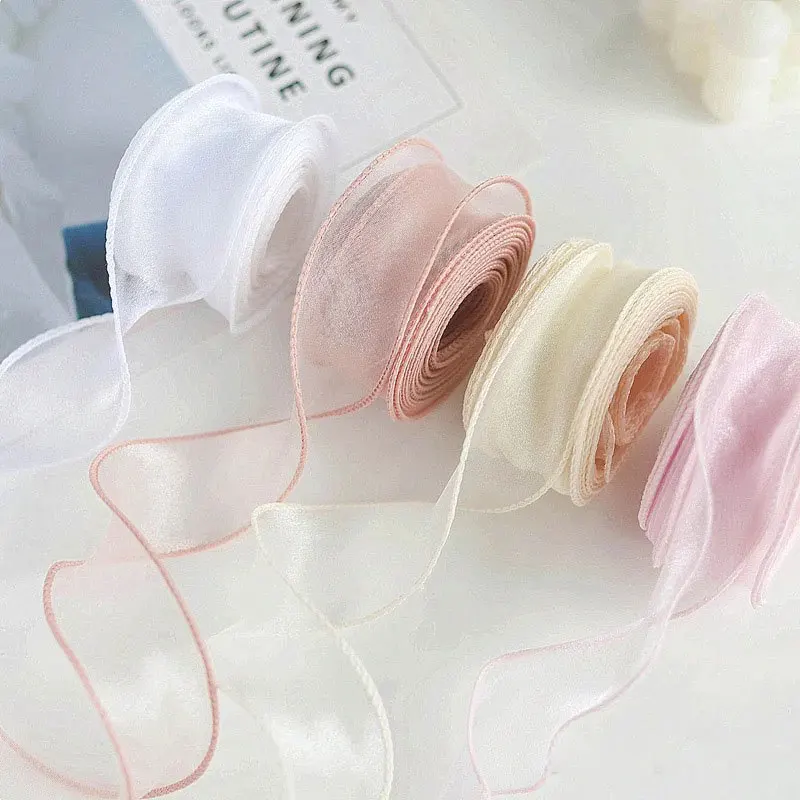 10 Yards 40 Mm Rolle Seidenband Satinband Organzabänder Geschenkverpackung Handarbeit Hochzeit Geburtstag Party Dekor Schleife Diy Handwerk 10 Yards 40 Mm Rolle Seidenband Satinband Organzabänder Geschenkverpackung Handarbeit Hochzeit Geburtstag Party Dekor Schleife Diy Handwerk - Image 4