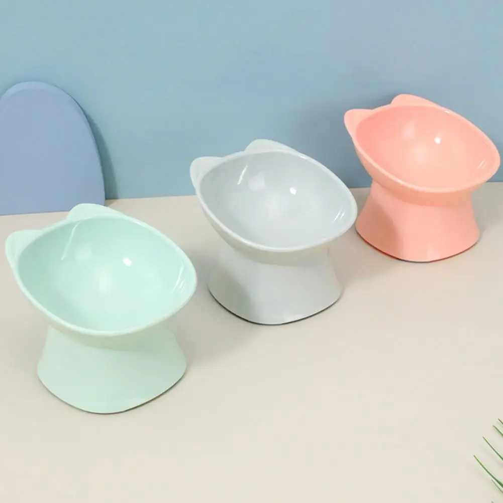 Tilted Cat Food Bowl Anti Vomiting Orthopedic Elevated Cat Dish Whisker Friendly Ceramic Pet Feeder For Small Pets Tilted Cat Food Bowl Anti Vomiting Orthopedic Elevated Cat Dish Whisker Friendly Ceramic Pet Feeder For Small Pets - Image 20