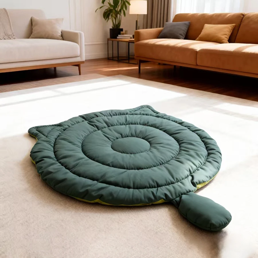 Dog Bed Mat For Sleeping, Big Face Cat Style Cat Bed Pad For All Seasons, Soft Breathable Washable Pet Cushion For Cats Dogs Dog Bed Mat For Sleeping, Big Face Cat Style Cat Bed Pad For All Seasons, Soft Breathable Washable Pet Cushion For Cats Dogs - Image 7