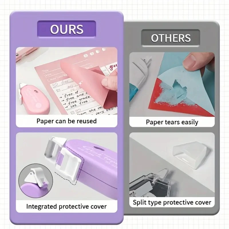 1–4 Stück Doppelseitiges Klebeband Mit Klebepunkten Für Scrapbooking, Collage, Fototagebuch, Basteln, Schule, Schreibwaren 1–4 Stück Doppelseitiges Klebeband Mit Klebepunkten Für Scrapbooking, Collage, Fototagebuch, Basteln, Schule, Schreibwaren - Image 6