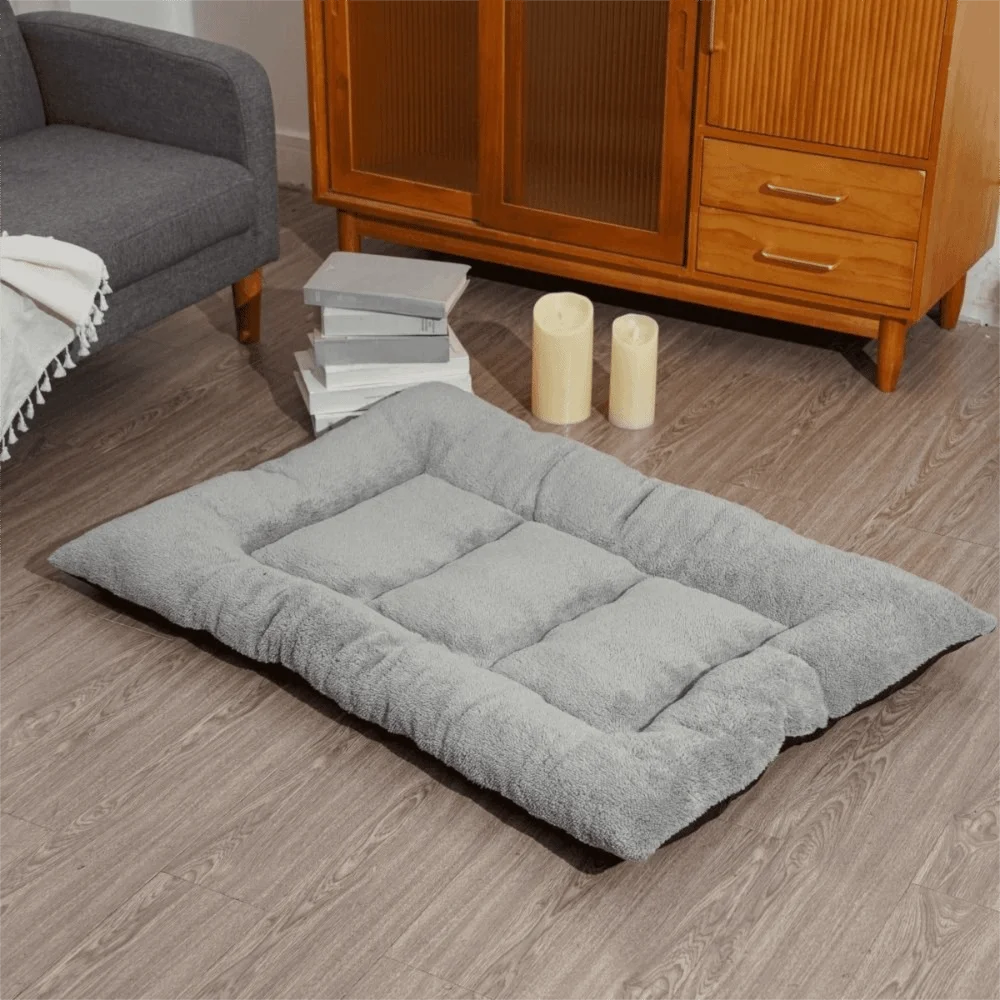 Warm Dog Bed Mat Surrounding Style Super Soft Pet Plush Pad Comfortable Non-Slip Cat Cage Mattress For Cats And Dogs Warm Dog Bed Mat Surrounding Style Super Soft Pet Plush Pad Comfortable Non-Slip Cat Cage Mattress For Cats And Dogs - Image 12