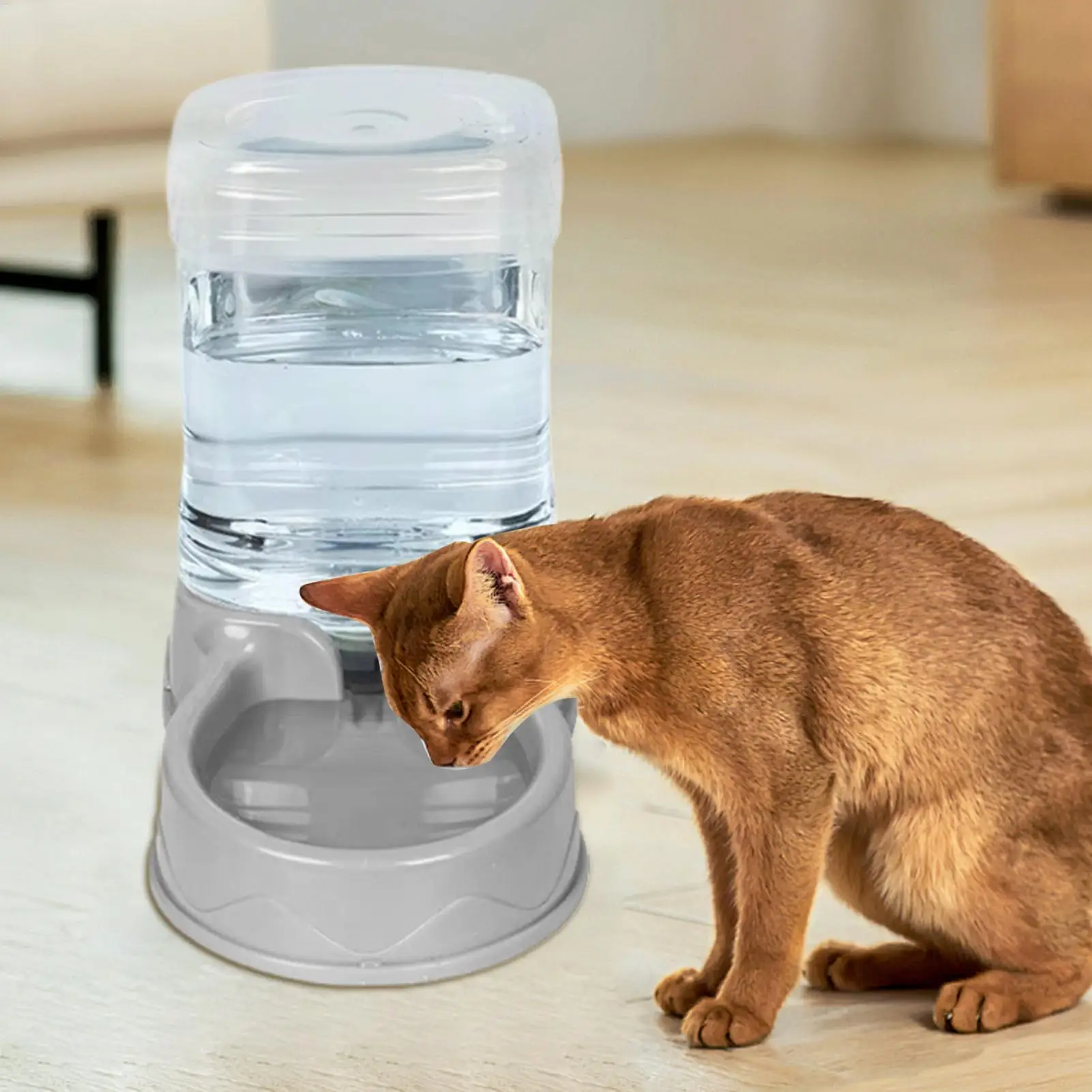 Cat Feeder For Dry Food Cat Waterer Food Feeder Large Capacity Automatic Dog And Cat Water Dispenser For Small To Medium Pets Cat Feeder For Dry Food Cat Waterer Food Feeder Large Capacity Automatic Dog And Cat Water Dispenser For Small To Medium Pets - Image 16