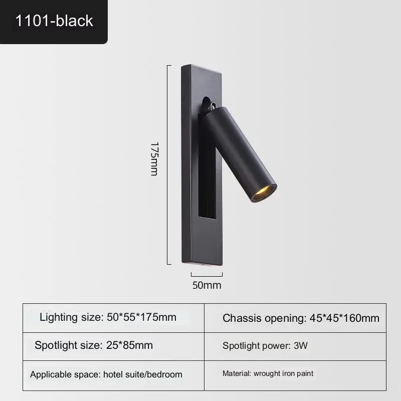 Innen Led-Wand Leuchte Nordische Scheinwerfer Für Schlafzimmer Neben Wohnzimmer Hotel Moderne Rotation Klappbare Kopfteil Lese Lampen Innen Led-Wand Leuchte Nordische Scheinwerfer Für Schlafzimmer Neben Wohnzimmer Hotel Moderne Rotation Klappbare Kopfteil Lese Lampen - Image 5