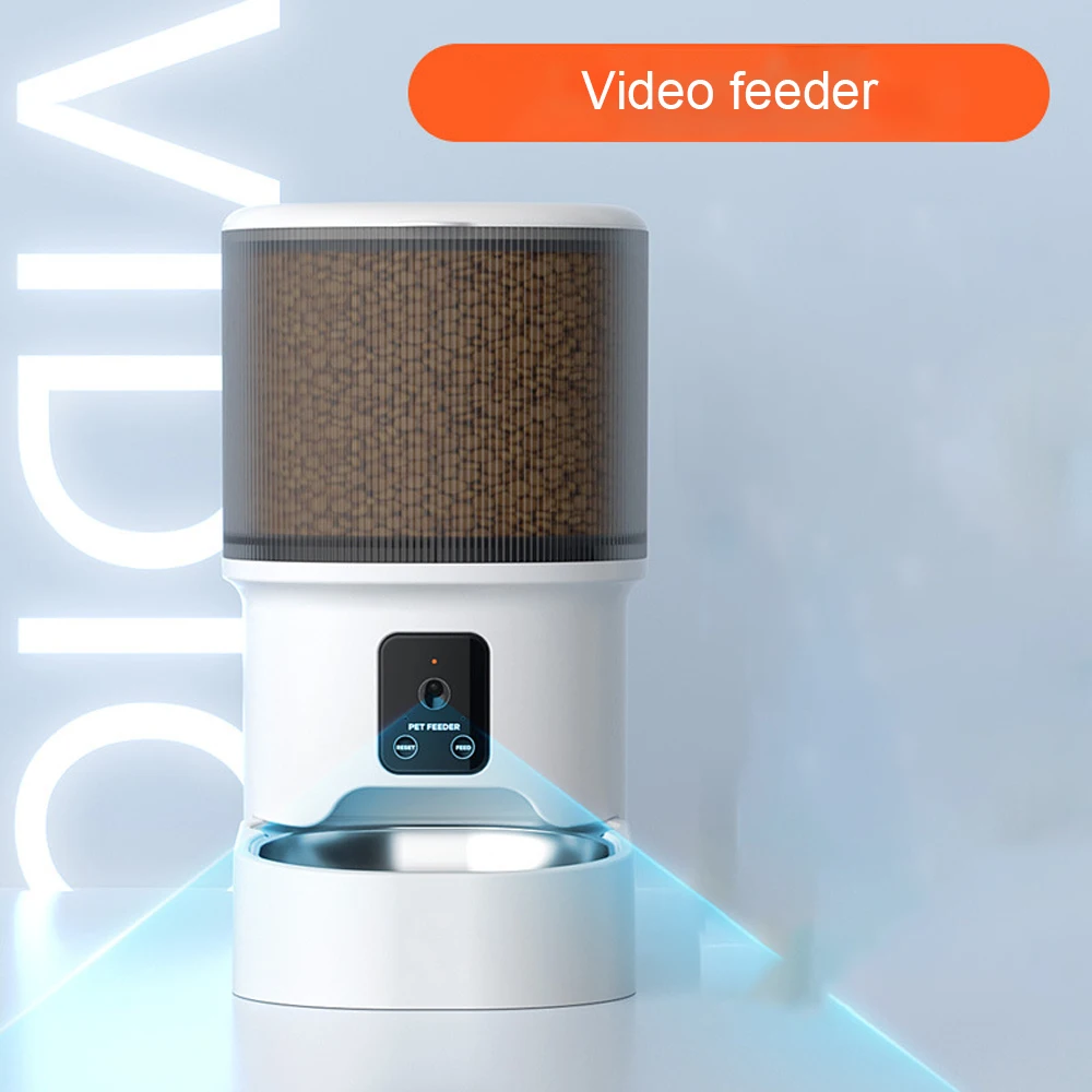 4L Visual Automatic Cat Feeder - Timed Pet Feeder For Cats And Dogs, With Dry Food Dispenser, No Food Stuck, Desiccant Bag 4L Visual Automatic Cat Feeder - Timed Pet Feeder For Cats And Dogs, With Dry Food Dispenser, No Food Stuck, Desiccant Bag - Image 6