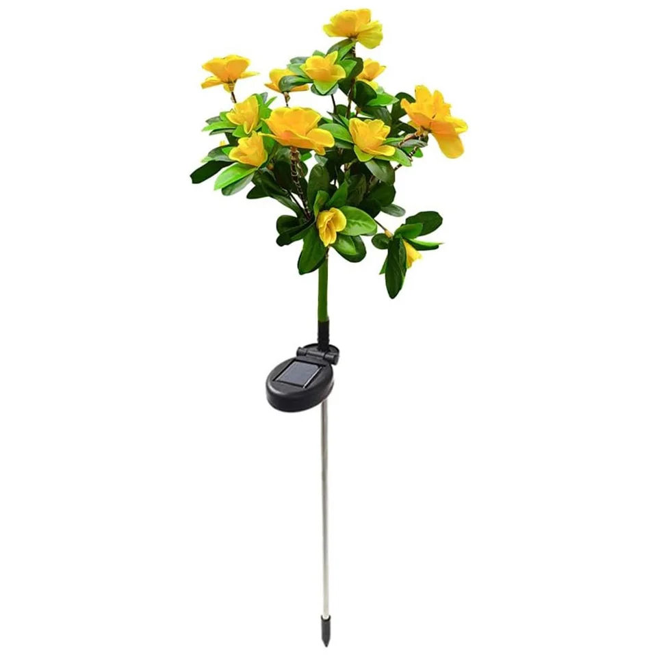 Led-Solarleuchte, Wasserdicht, Azalea-Solarblumenlampe, Dekorativ Für Den Außenbereich, Für Garten, Hof, Rasen, Wegbeleuchtung, Urlaub, Hochzeitsdekoration Led-Solarleuchte, Wasserdicht, Azalea-Solarblumenlampe, Dekorativ Für Den Außenbereich, Für Garten, Hof, Rasen, Wegbeleuchtung, Urlaub, Hochzeitsdekoration - Image 8