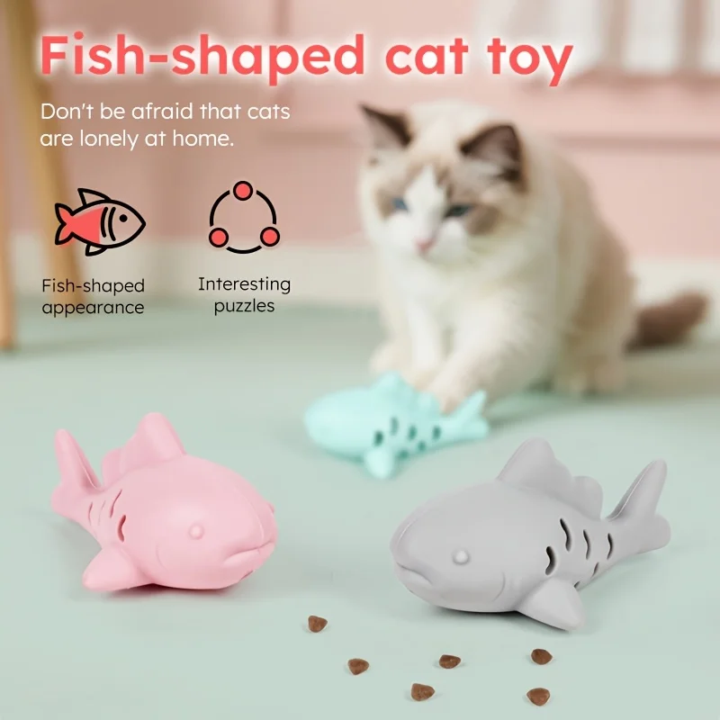 1Pc Interactive Cat &Amp; Dog Toy - Durable Bite-Resistant Design, Hiding Food &Amp; Grinding Teeth Entertainment For Small Pets 1Pc Interactive Cat &Amp; Dog Toy - Durable Bite-Resistant Design, Hiding Food &Amp; Grinding Teeth Entertainment For Small Pets - Image 4