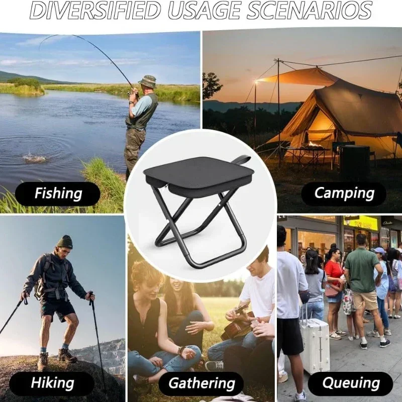 Home Low Stools, Outdoor Folding Stools, Hand In Hand With Bags, Mazha, Tourism, Camping, Fishing, Train Queues, Small Stools Home Low Stools, Outdoor Folding Stools, Hand In Hand With Bags, Mazha, Tourism, Camping, Fishing, Train Queues, Small Stools - Image 17