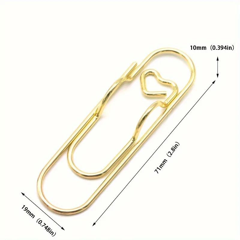 4 Stück Multifunktionaler Liebesstift-Clip, Tragbarer Hängender Stift-Clip Mit Festem Sitz, Büroklammer Für Notizbuch, Schreibwaren-Zubehör 4 Stück Multifunktionaler Liebesstift-Clip, Tragbarer Hängender Stift-Clip Mit Festem Sitz, Büroklammer Für Notizbuch, Schreibwaren-Zubehör - Image 3