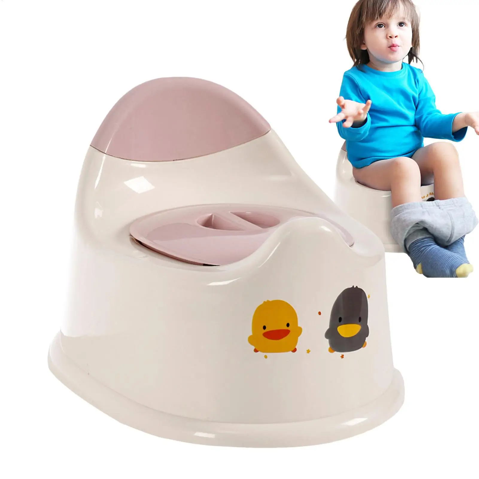 Toilet Seat Toddler Cute Toddler Potty Training Toilet Seat Lightweight Spill Proof Portable Easy Cleaning Toilet For Children Toilet Seat Toddler Cute Toddler Potty Training Toilet Seat Lightweight Spill Proof Portable Easy Cleaning Toilet For Children - Image 8