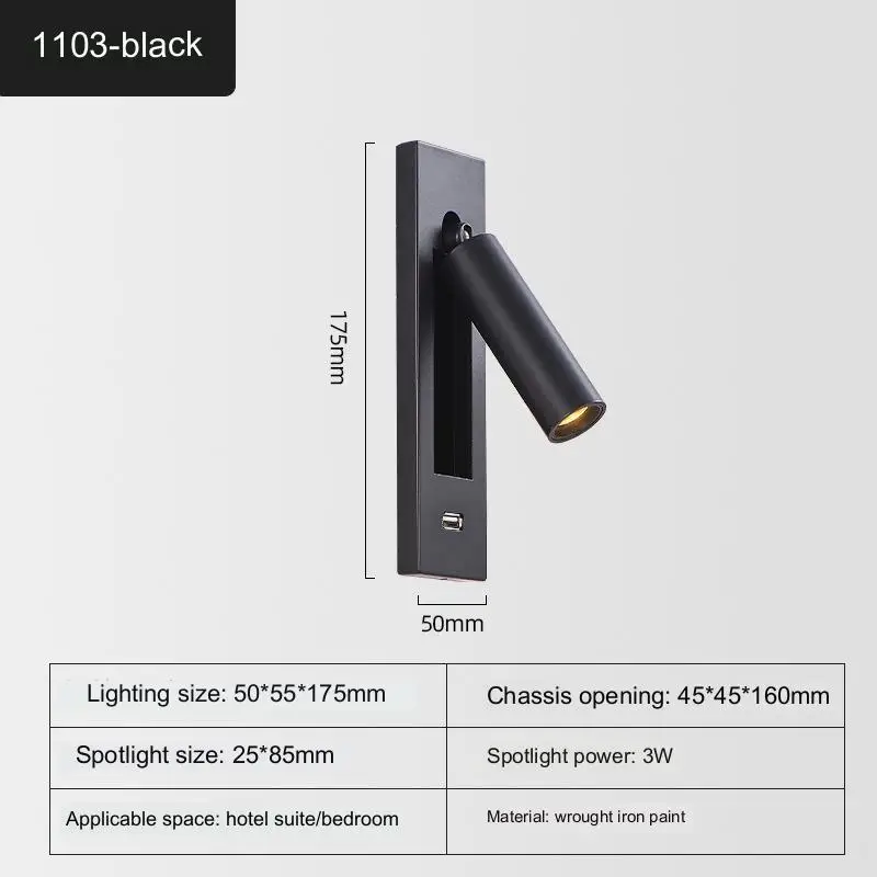 Innen Led-Wand Leuchte Nordische Scheinwerfer Für Schlafzimmer Neben Wohnzimmer Hotel Moderne Rotation Klappbare Kopfteil Lese Lampen Innen Led-Wand Leuchte Nordische Scheinwerfer Für Schlafzimmer Neben Wohnzimmer Hotel Moderne Rotation Klappbare Kopfteil Lese Lampen - Image 10