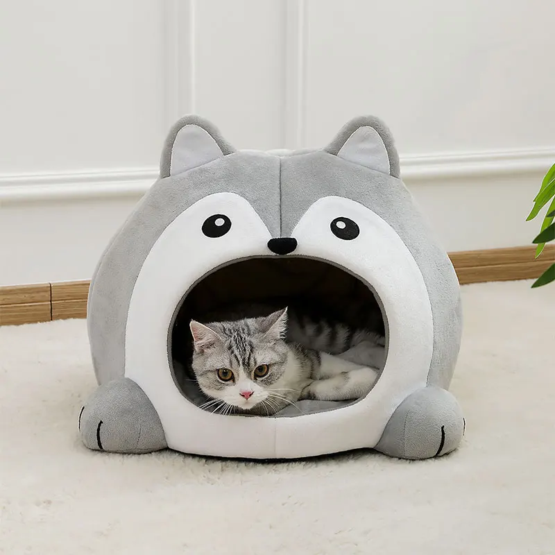Very Soft Cat Bed Pet Basket Cat House Sofa Small Dog Lounger Cushion Kittens Cave Puppy Mat House Tent Bed Supplies For Cats Very Soft Cat Bed Pet Basket Cat House Sofa Small Dog Lounger Cushion Kittens Cave Puppy Mat House Tent Bed Supplies For Cats - Image 11