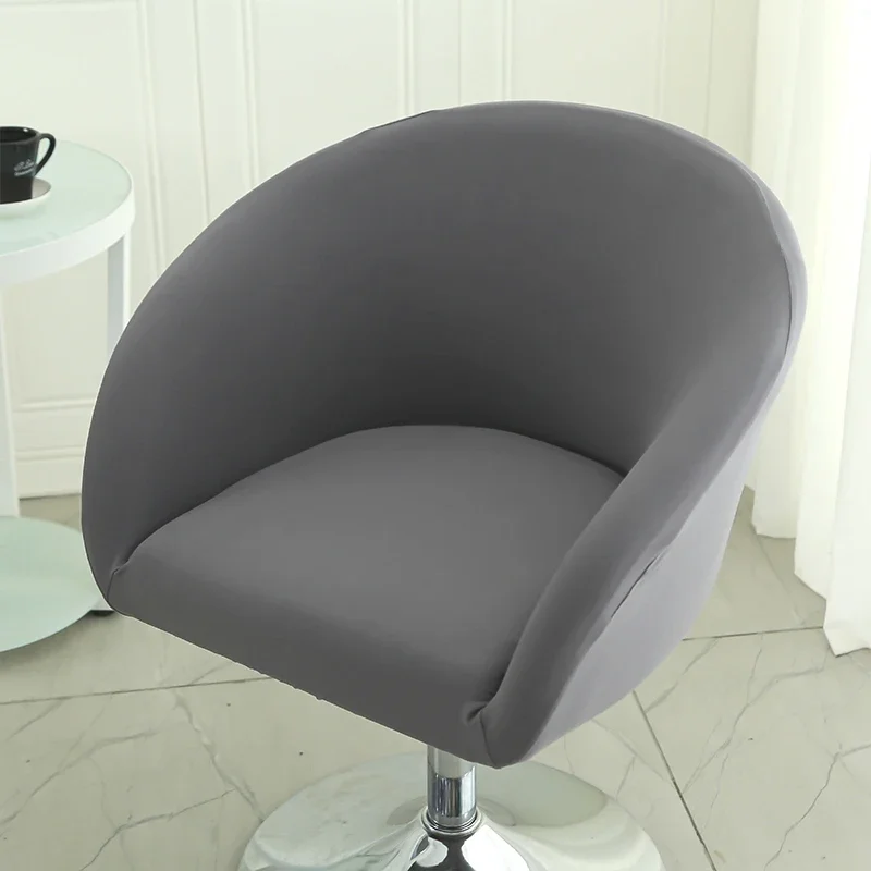 Semi-Circular Chair Cover Elastic Dining Chairs Slipcovers Accent Curved Chairs Dustproof Covers Armchair Seat Case Home Decor Semi-Circular Chair Cover Elastic Dining Chairs Slipcovers Accent Curved Chairs Dustproof Covers Armchair Seat Case Home Decor