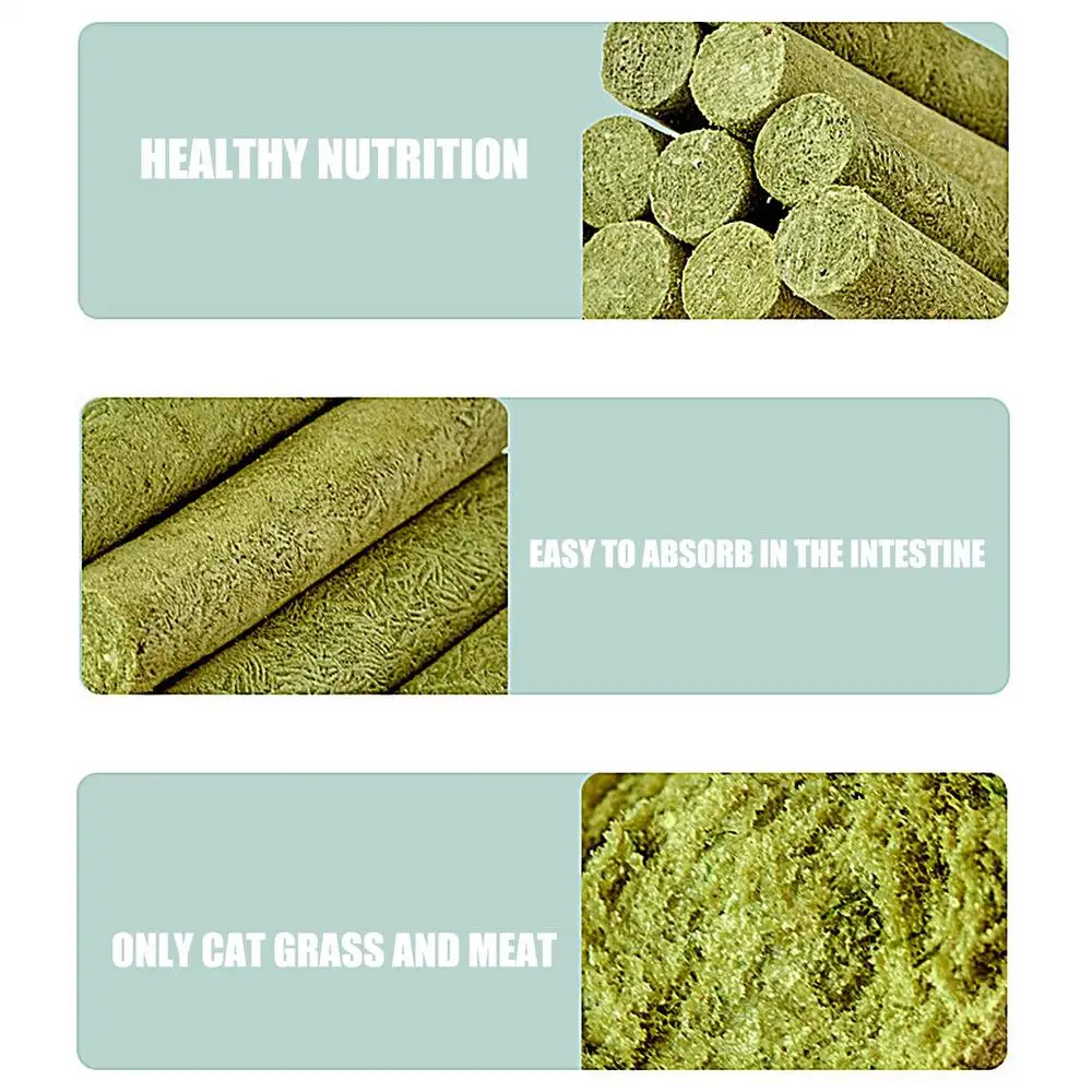 Cat Grass Sticks Grass Chewing Stick Freeze Dried Snacks Mouth Health Teething Digestive Aid Natural Teeth Cleaner Fattening Pet Cat Grass Sticks Grass Chewing Stick Freeze Dried Snacks Mouth Health Teething Digestive Aid Natural Teeth Cleaner Fattening Pet - Image 11
