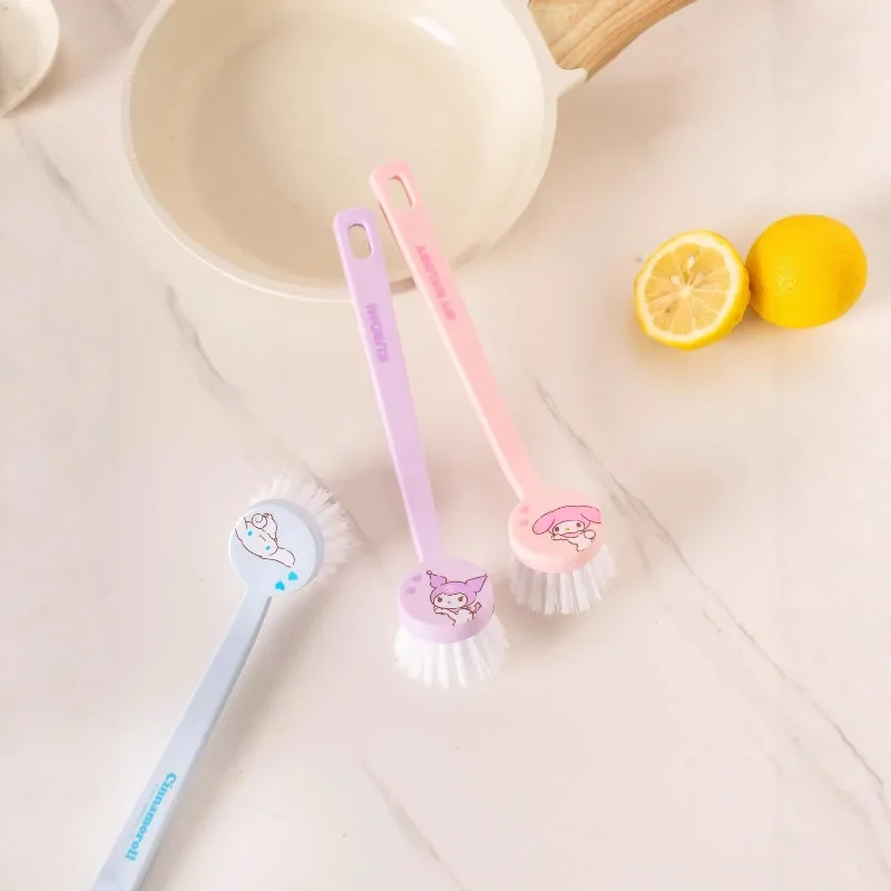 Kawaii Katzen Pfannenbürste Mit Langem Griff Für Küche Kawaii Katzen Pfannenbürste Mit Langem Griff Für Küche - Image 3