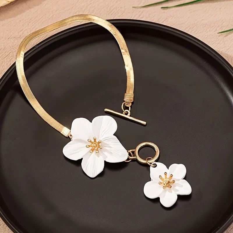 Elegantes, Schickes Fußkettchen Mit Blumenanhänger Für Damen, Urlaub Und Alltag, Sommer-Boho-Fußkette, Party-Schmuck, Geschenke Elegantes, Schickes Fußkettchen Mit Blumenanhänger Für Damen, Urlaub Und Alltag, Sommer-Boho-Fußkette, Party-Schmuck, Geschenke - Image 5