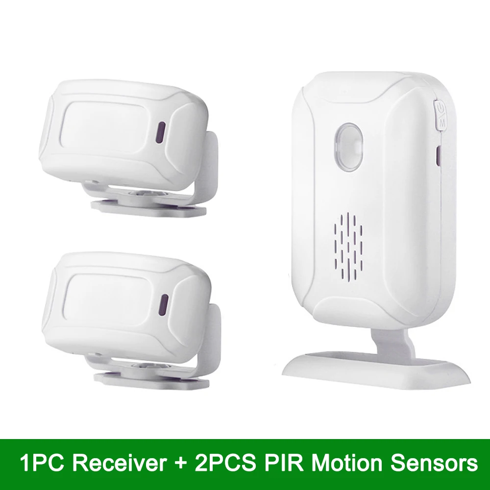 Kabellose Bewegungsmelder-Türklingel Mit Pir-Sensor – Besucheranzeige Mit Alarmton Für Zuhause, Geschäft, Shop &Amp; Eingangsbereich Kabellose Bewegungsmelder-Türklingel Mit Pir-Sensor – Besucheranzeige Mit Alarmton Für Zuhause, Geschäft, Shop &Amp; Eingangsbereich - Image 7