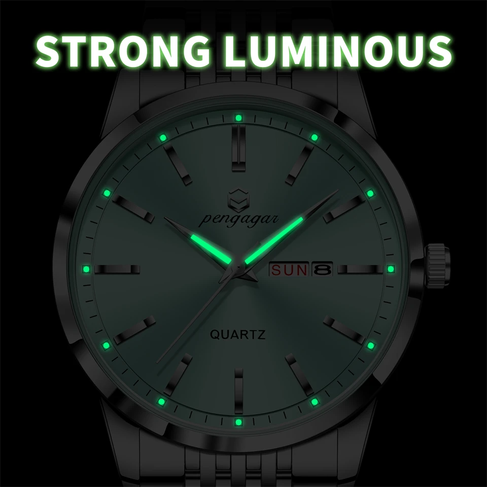 2025 Neue Top Marke Luxus Mann Armbanduhr Wasserdicht Leucht Datum Männer Uhren Edelstahl Quarz 43Mm Herren Uhr Männlichen Reloj 2025 Neue Top Marke Luxus Mann Armbanduhr Wasserdicht Leucht Datum Männer Uhren Edelstahl Quarz 43Mm Herren Uhr Männlichen Reloj - Image 3
