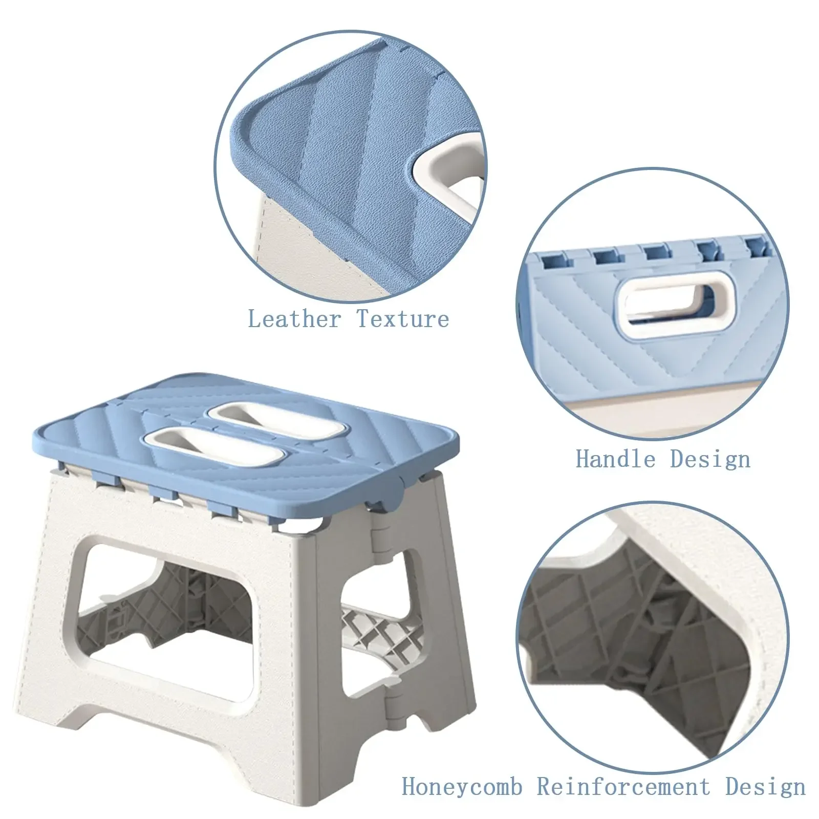 Plastic Folding Stool Adult Low Stool Children'S Small Stool Outdoor Camping Portable Fishing Stool Bathroom Stool Foldable Plastic Folding Stool Adult Low Stool Children'S Small Stool Outdoor Camping Portable Fishing Stool Bathroom Stool Foldable - Image 11
