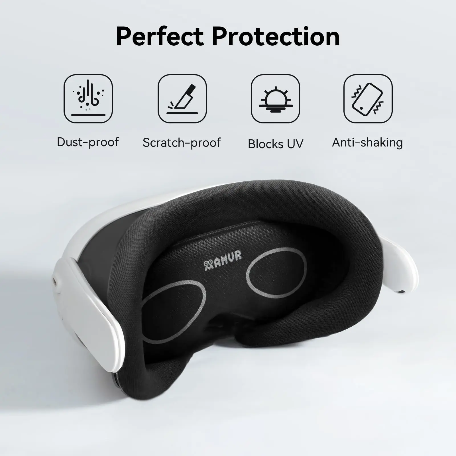 Amvr Vr Linsenschutz – Objektivschutzpolster Für Meta Quest 3/2/1, Vision Pro, Valve Index, Rift S Und Pico 4 Amvr Vr Linsenschutz – Objektivschutzpolster Für Meta Quest 3/2/1, Vision Pro, Valve Index, Rift S Und Pico 4 - Image 4