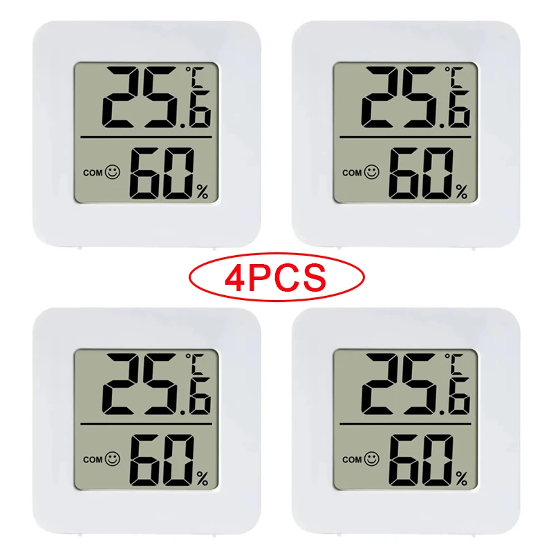 4 Stücke Digital Thermometer Hygrometer Indoor Mini Temperatur Lcd Elektronische Monitor Hygrometer Outdoor Zimmer Baby 4 Stücke Digital Thermometer Hygrometer Indoor Mini Temperatur Lcd Elektronische Monitor Hygrometer Outdoor Zimmer Baby - Image 13