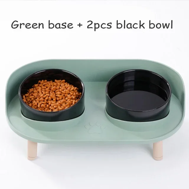 Food Feeders Pet Cat Double Bowls Feeder Adjustable Height Cats Dogs Drinker Water Bowl Dish Elevated Feeding Kitten Supplies Food Feeders Pet Cat Double Bowls Feeder Adjustable Height Cats Dogs Drinker Water Bowl Dish Elevated Feeding Kitten Supplies - Image 8