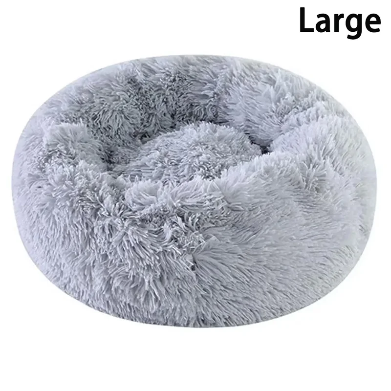 Soft Pet Cat Bed Pad Plush Warm Faux Fur Dog Calm Bed Donut Round Bed Comfortable Sleeping Washable For Small Medium Dog And Cat Soft Pet Cat Bed Pad Plush Warm Faux Fur Dog Calm Bed Donut Round Bed Comfortable Sleeping Washable For Small Medium Dog And Cat - Image 10