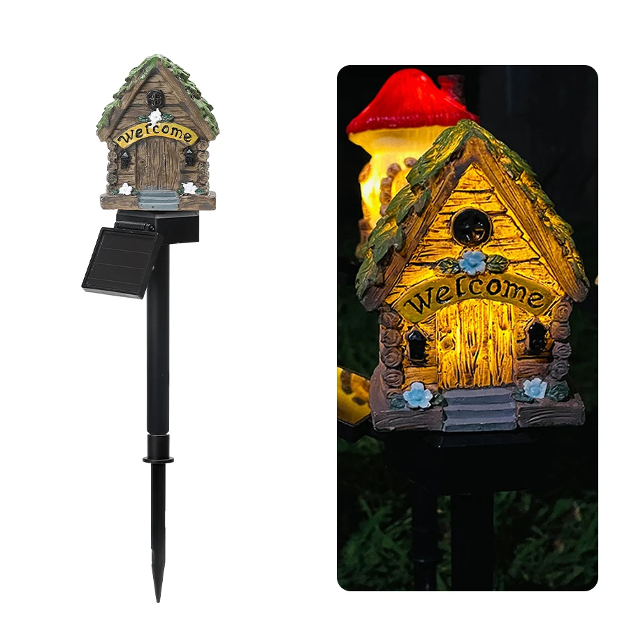 Solar-Eulen-Bodenleuchte Led Außenhoflampe Gartenleuchte Wasserdichte Pfahlleuchte Wegbeleuchtung Solar-Terrassen-Bodenlaterne Solar-Eulen-Bodenleuchte Led Außenhoflampe Gartenleuchte Wasserdichte Pfahlleuchte Wegbeleuchtung Solar-Terrassen-Bodenlaterne - Image 7