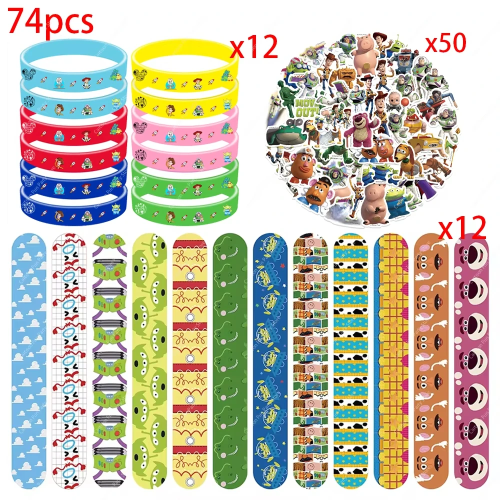 Toy Story Geburtstagsparty-Zubehör Partygeschenke Cartoon-Geschenke Schlüsselanhänger Klatscharmbänder Stempel Abzeichen Luftballons Partyzubehör Geschenke Toy Story Geburtstagsparty-Zubehör Partygeschenke Cartoon-Geschenke Schlüsselanhänger Klatscharmbänder Stempel Abzeichen Luftballons Partyzubehör Geschenke - Image 10