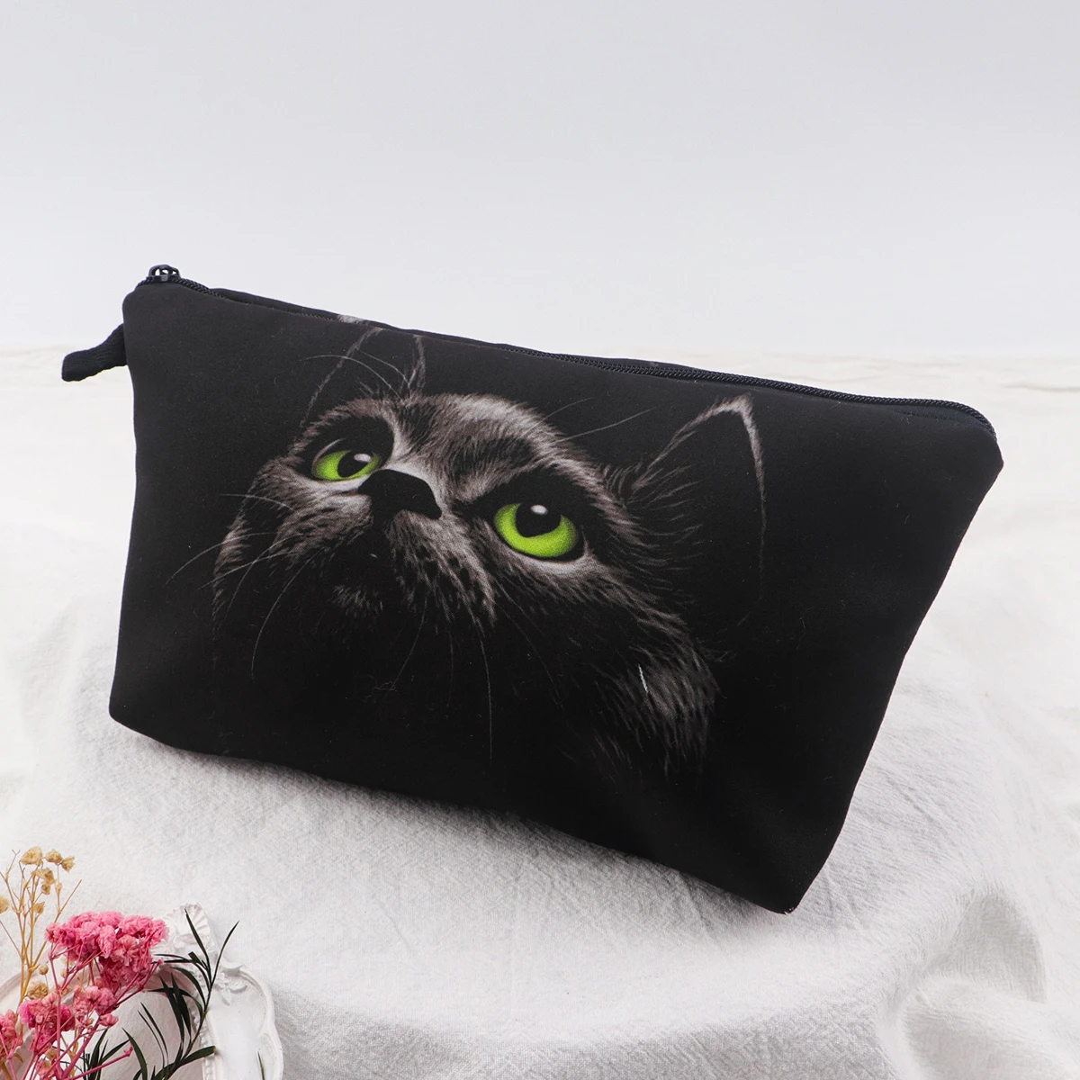 Cute Cat Women Travel Storage Bag Cosmetic Bag Makeup Bag Travel Organizer Bags Print Zipper Lipstick Bag Makeup Case Bag Cute Cat Women Travel Storage Bag Cosmetic Bag Makeup Bag Travel Organizer Bags Print Zipper Lipstick Bag Makeup Case Bag - Image 10