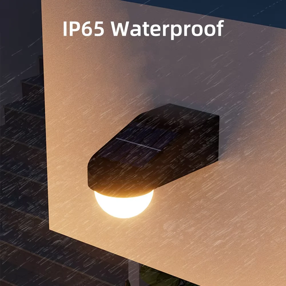 Solar-Zaunleuchten Für Den Außenbereich, Ip65, Wasserdichte Wandleuchten, Dämmerung Bis Morgendämmerung, Deckleuchte Für Hinterhofgeländer, Stufe, Terrasse, Treppengeländer Solar-Zaunleuchten Für Den Außenbereich, Ip65, Wasserdichte Wandleuchten, Dämmerung Bis Morgendämmerung, Deckleuchte Für Hinterhofgeländer, Stufe, Terrasse, Treppengeländer - Image 2