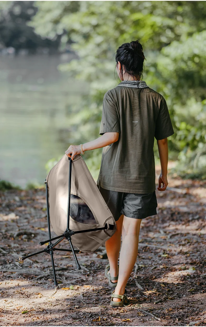 Naturehike Chair Foldable Chair Camping Lightweight Khaki Picnic Bbq Fishing Widen Chairs Outdoor Equipment Portable Naturehike Chair Foldable Chair Camping Lightweight Khaki Picnic Bbq Fishing Widen Chairs Outdoor Equipment Portable - Image 11
