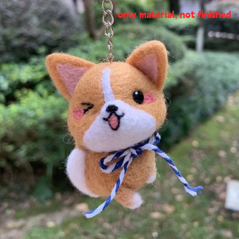 Schafe Filz Poke Katze Handgemachte Material Tasche Für Anfänger Diy Wolle Nadel Filzen Simulation Kreative Tier Geschenke Schafe Filz Poke Katze Handgemachte Material Tasche Für Anfänger Diy Wolle Nadel Filzen Simulation Kreative Tier Geschenke - Image 7