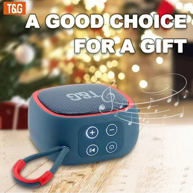 Mini Bluetooth Lautsprecher Ipx4 – Tragbarer, Wasserdichter Wireless Speaker Mit Tf-Karte, Fm-Radio, Tws Und Hifi-Stereo-Sound Tragbaren Mini