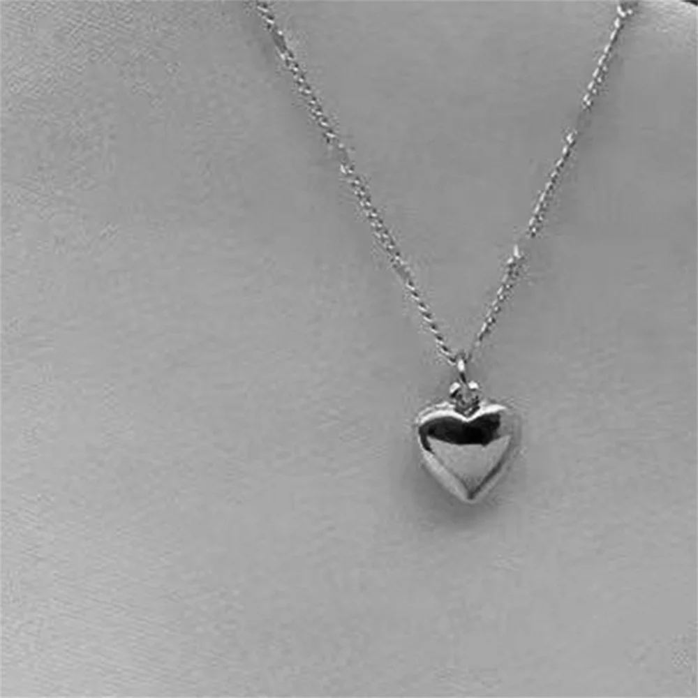 Einfache Liebe Anhänger Schlüsselbein Kette Halskette Trendy Gold Farbe Halsband Für Frauen Mode Schmuck Personalisierte Geschenk Einfache Liebe Anhänger Schlüsselbein Kette Halskette Trendy Gold Farbe Halsband Für Frauen Mode Schmuck Personalisierte Geschenk - Image 6