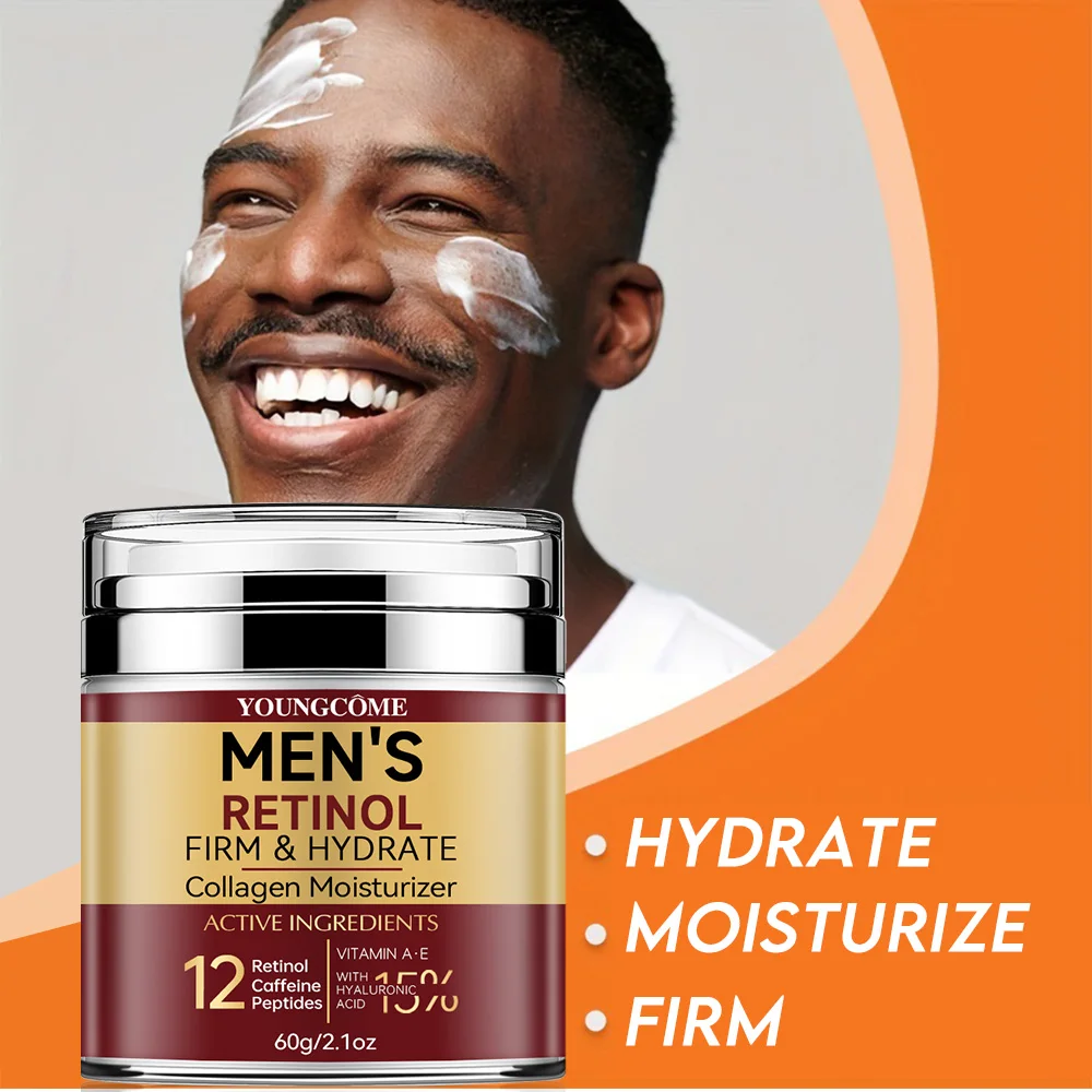 Männer Retinol Straffende Gesichtscreme Hautpflege Feuchtigkeitsspendende Kollagen Aufhellung Glatte Falten Gesichts Gesicht Männer Hautpflege Behandlung Männer Retinol Straffende Gesichtscreme Hautpflege Feuchtigkeitsspendende Kollagen Aufhellung Glatte Falten Gesichts Gesicht Männer Hautpflege Behandlung - Image 4