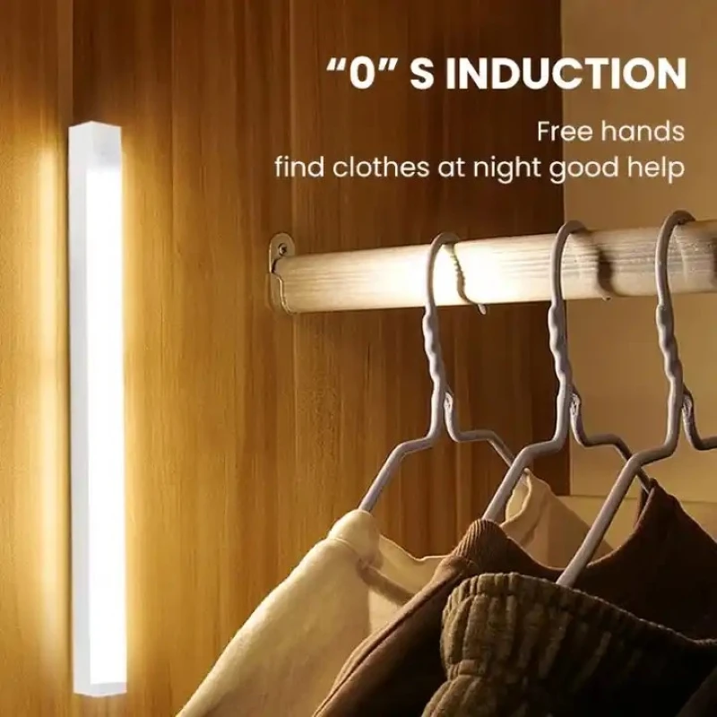 Drahtlose Wiederaufladbare Led-Nachtlichter, Bewegungsmelder, Schrank, Küche, Nachtlichter, Schlafzimmer, Sensorlicht, Schrank, Treppenlicht Drahtlose Wiederaufladbare Led-Nachtlichter, Bewegungsmelder, Schrank, Küche, Nachtlichter, Schlafzimmer, Sensorlicht, Schrank, Treppenlicht - Image 4
