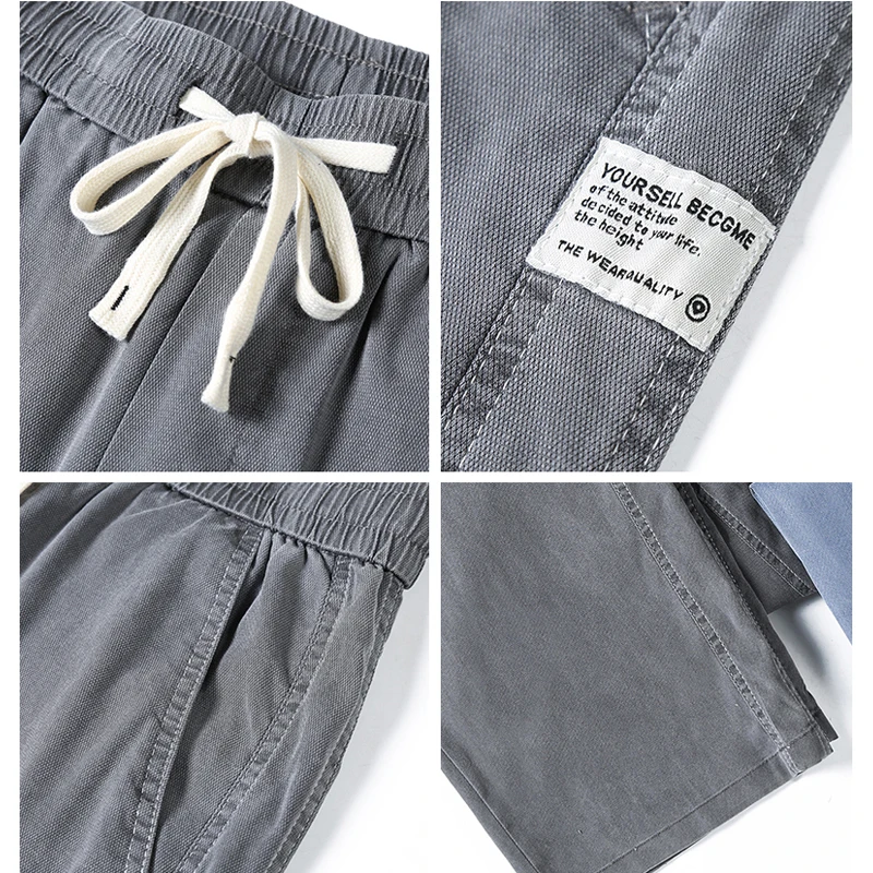 Herren-Jeans Aus Weichem Lyocell-Stoff Für Den Sommer, Dünne, Lockere, Gerade Denim-Hose, Elastische Taille Mit Kordelzug, Freizeithose In Übergröße M-5Xl Herren-Jeans Aus Weichem Lyocell-Stoff Für Den Sommer, Dünne, Lockere, Gerade Denim-Hose, Elastische Taille Mit Kordelzug, Freizeithose In Übergröße M-5Xl - Image 5