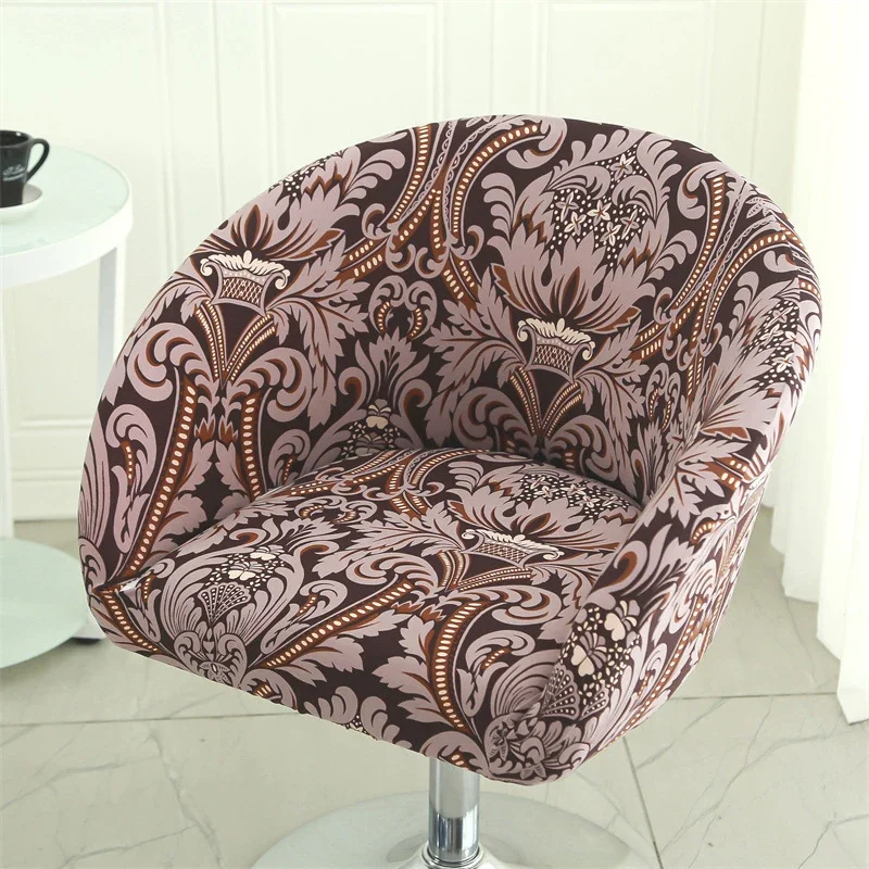 Semi-Circular Chair Cover Elastic Dining Chairs Slipcovers Accent Curved Chairs Dustproof Covers Armchair Seat Case Home Decor Semi-Circular Chair Cover Elastic Dining Chairs Slipcovers Accent Curved Chairs Dustproof Covers Armchair Seat Case Home Decor - Image 18