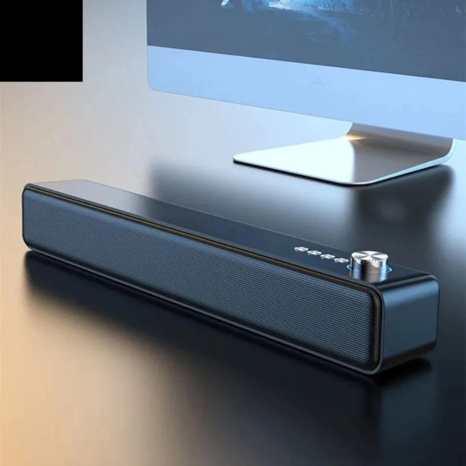 Bluetooth-Soundbar Mit Subwoofer – Kabelloser Tv-Lautsprecher Mit Echo-Funktion Für Computer, Heimkino, Musik &Amp; Unterhaltung Bluetooth-Soundbar Mit Subwoofer – Kabelloser Tv-Lautsprecher Mit Echo-Funktion Für Computer, Heimkino, Musik &Amp; Unterhaltung - Image 2