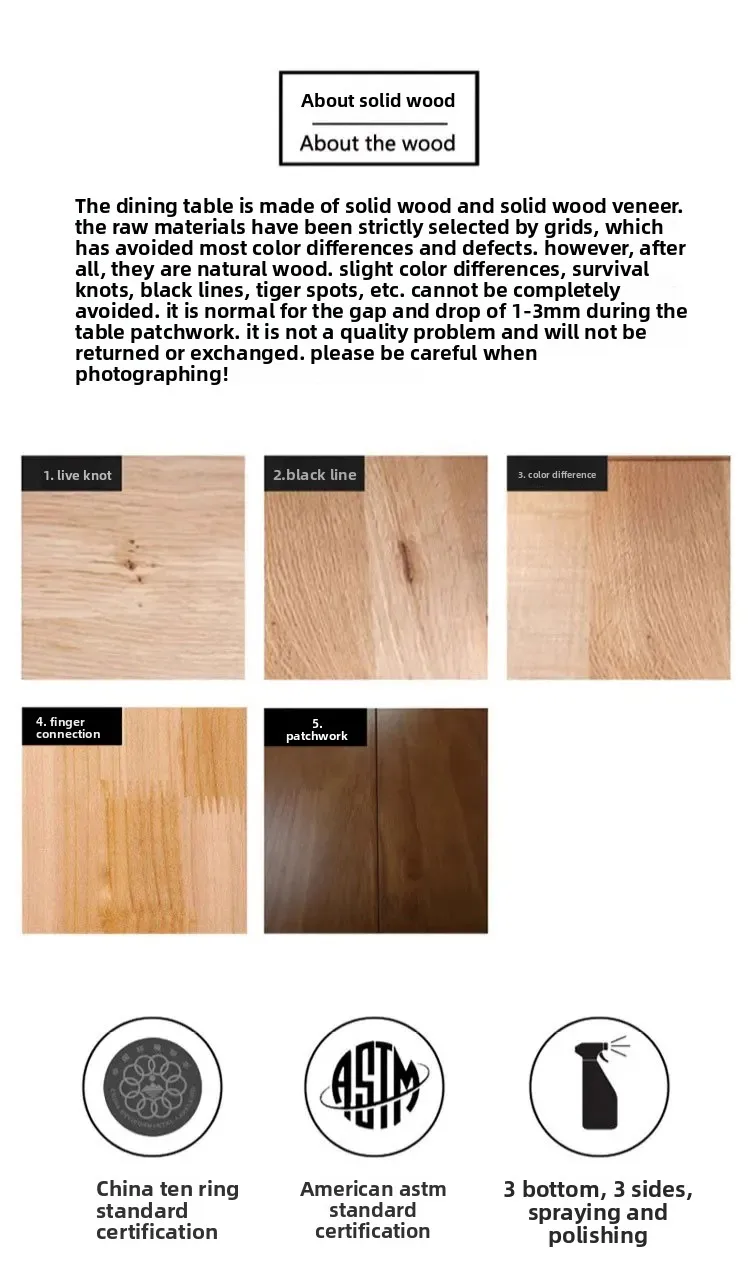 Solid Wood Folding Dining Table, Retractable, Nordic, Rectangular Foldable, Household, Apartment Invisible Dining Customizable Solid Wood Folding Dining Table, Retractable, Nordic, Rectangular Foldable, Household, Apartment Invisible Dining Customizable - Image 32