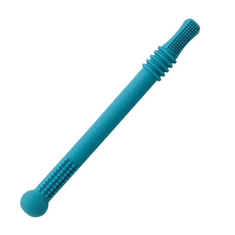 Baby Chewable Safe Toy Silicone Molar Straw Baby Teether Baby Teething Toys Molar Silicone Handle Baby Safety Toy Baby Chewable Safe Toy Silicone Molar Straw Baby Teether Baby Teething Toys Molar Silicone Handle Baby Safety Toy - Image 12