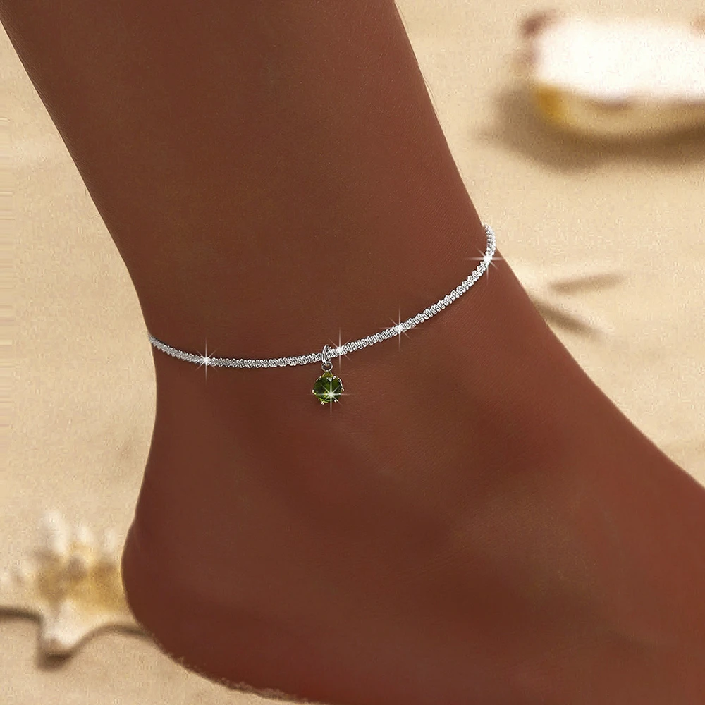 Funkelnde Dünne Kette Fußkettchen Für Frauen Zirkon Herz Kreuz Anhänger Doppelschicht Armband Am Bein Fuß Trendiger Sommer Strand Schmuck Funkelnde Dünne Kette Fußkettchen Für Frauen Zirkon Herz Kreuz Anhänger Doppelschicht Armband Am Bein Fuß Trendiger Sommer Strand Schmuck - Image 11