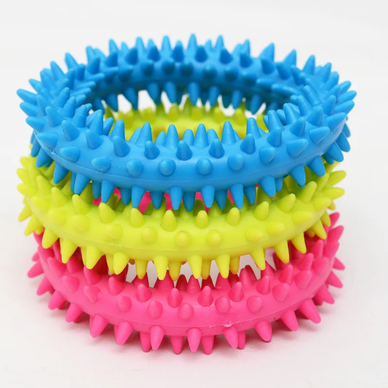 Haustier-Kauspielzeug, Weiches Gummi, Bissfest, Knochenform, Zähneknirschen, Kauspielzeug Für Kleine Hunde, Training, Heimtierbedarf Haustier-Kauspielzeug, Weiches Gummi, Bissfest, Knochenform, Zähneknirschen, Kauspielzeug Für Kleine Hunde, Training, Heimtierbedarf - Image 3